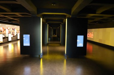 Sao Paulo Valisi yeniden inşa edilmiş Portekizce müzesini sunar. 29 Temmuz 2021, Sao Paulo, Brezilya: Sao Paulo valisi Joao Doria, Sao Paulo 'da düzenlediği basın toplantısında Portekiz Dili Müzesi' nin yeniden inşasını gerçekleştirdi.