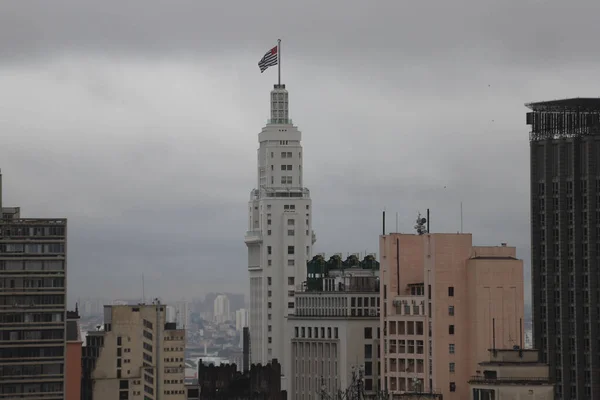 Juli 2021 Sao Paulo Brasilien Luftaufnahme Von Sao Paulo Bei — Stockfoto