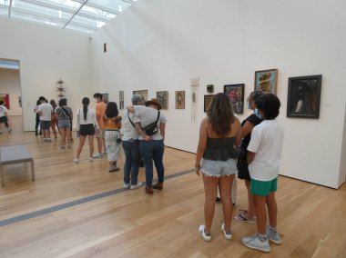 The 2021 LA Art Show Gets Off to a Rocking Start. July 29, 2021, Los Angeles, CA, USA:  With Los Angeles rapidly gathering steam as a leading North American Art Metropolis, the West Coast's leading art gathering now routinely attracts celebritity