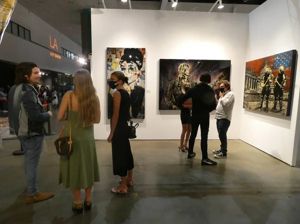 2021 Art Show Gets Rocking Start July 2021 Los Angeles — Foto de Stock