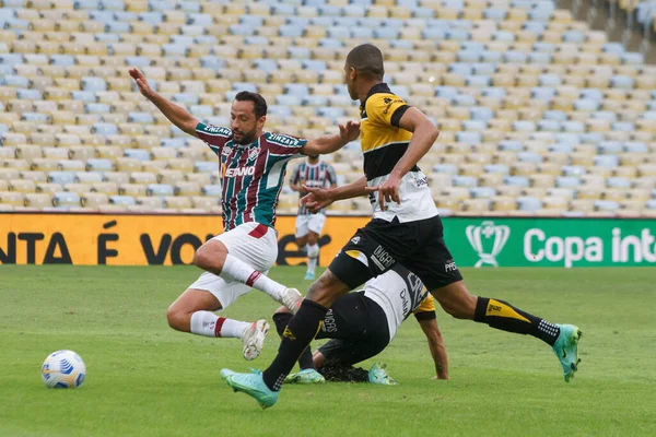 Brazils Cup Fluminense Criciuma July 2021 Rio Janeiro Brazil Celebration — Stockfoto