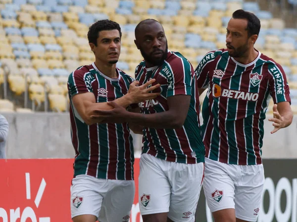 Brazils Cup Fluminense Criciuma July 2021 Rio Janeiro Brazil Celebration — Foto de Stock