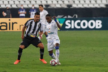 (SPO) Brezilya Futbol Şampiyonası İkinci Ligi Botafogo ve CSA-AL. 27 Temmuz 2021, Rio de Janeiro, Brezilya: Botafogo ile CSAL-AL arasındaki futbol maçı, Brezilya 'nın ikinci lig şampiyonluğu için geçerli, Nilton Santos Stadyumu' nda (Eng