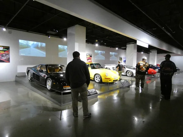 Petersen Automotive Museum One Kind International Automotive Design Showcase Wordt — Stockfoto