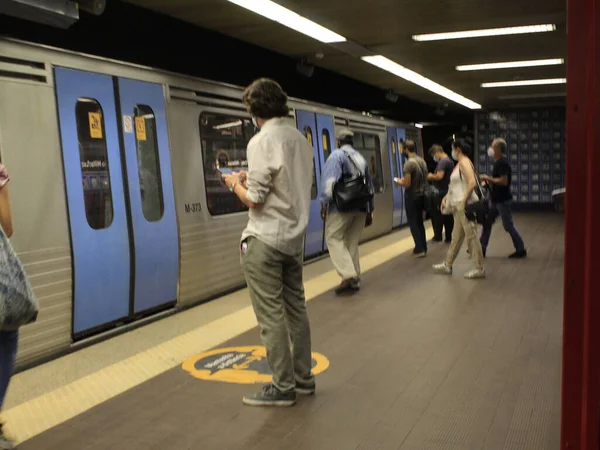 Juli 2021 Lissabon Portugal Straten Treinstation Van Lissabon — Stockfoto