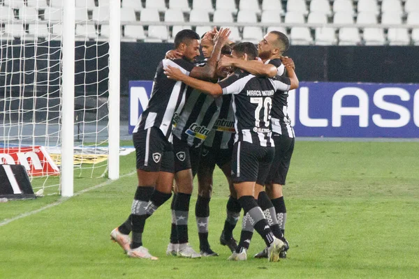 Spo Brasilianische Fußballmeisterschaft Liga Botafogo Und Csa Juli 2021 Rio — Stockfoto