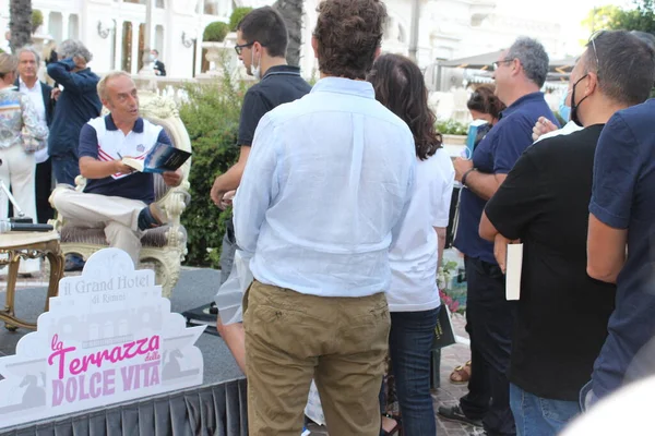 Terrazza Dolce Vita Kiadása Riminiben Olaszország Kerül Megrendezésre Augusztus 2021 — Stock Fotó
