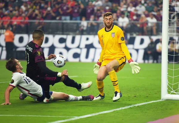 Usa Gana Final Copa Oro Concacaf Agosto 2021 Las Vegas —  Fotos de Stock