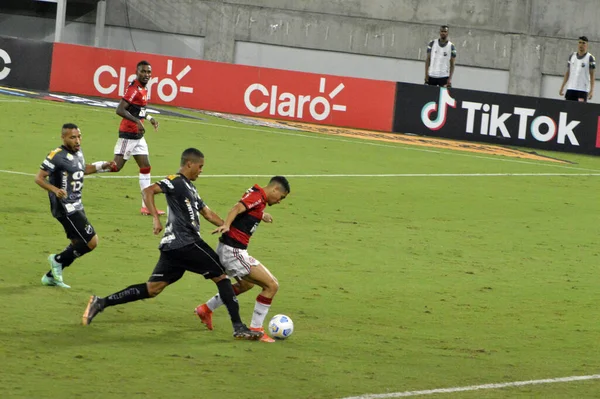 Spo Brasiliens Cup Achtelfinale Abc Und Flamengo August 2021 Natal — Stockfoto