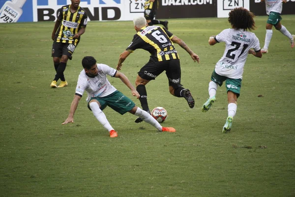 Spo Championnat Brésil Football 3Ème Division Manaus Volta Redonda Août — Photo