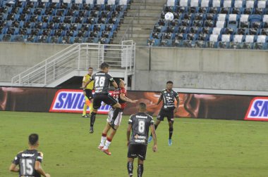 (SPO) Brezilya 'nın 16' ncı turu: ABC-RN ve Flamengo. 5 Ağustos 2021, Natal, Rio Grande do Norte, Brezilya: ABC-RN ve Flamengo arasındaki futbol maçı, 5 Perşembe günü Natal 'daki Arena das Dunas' da düzenlenen Brezilya Futbol Kupası 'nın 16' ncı turu için geçerli.). 