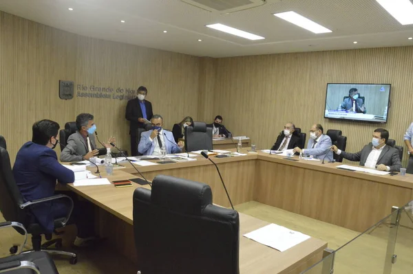Covid Cpi Está Instalado Asamblea Legislativa Rio Grande Norte Agosto —  Fotos de Stock