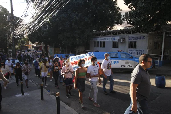 Int Caminata Por Paz Río Janeiro Agosto 2021 Río Janeiro — Foto de Stock