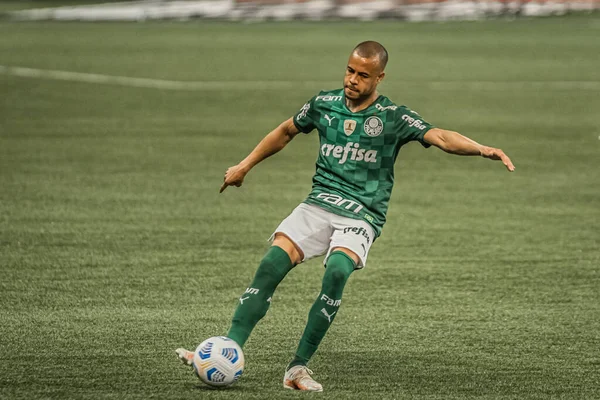 Spo Campeonato Brasileiro Futebol Palmeiras Fortaleza Agosto 2021 São Paulo — Fotografia de Stock