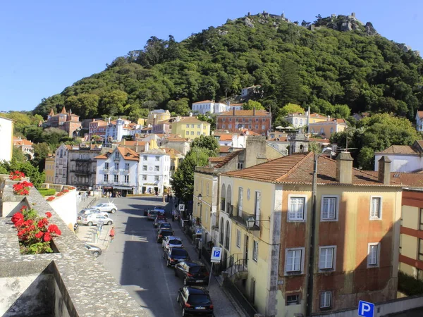 View National Palace Gardens Sintra Portugal August 2021 Sintra Portugal — Stock Photo, Image