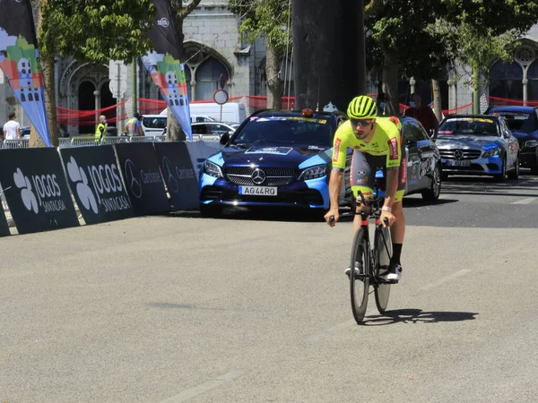 Ciclismo 82ª Edición Volta Portugal Agosto 2021 Lisboa Portugal Ciclista — Foto de Stock