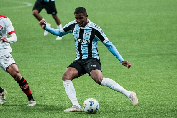 Copa Brasil Gremio Vitória Agosto 2021 Porto Alegre Brasil Celebração — Fotografia de Stock