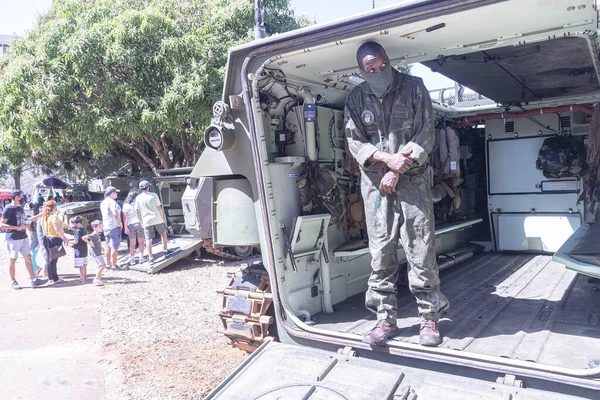 Försvarsmaktens Parad Ministerns Esplanad Brasilia Augusti 2021 Brasilia Brasiliens Federala — Stockfoto