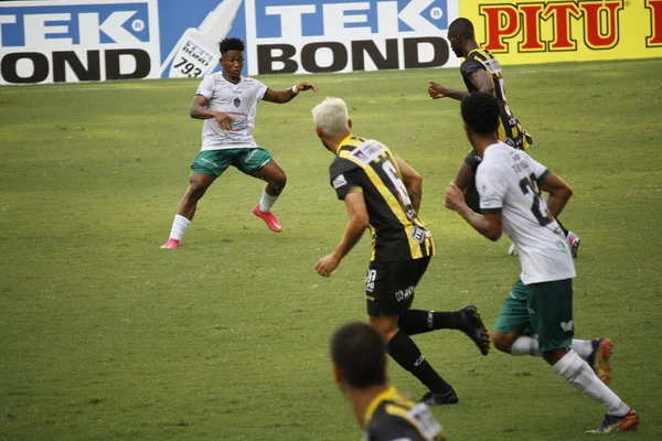 Spo Campeonato Brasileño Fútbol División Manaus Volta Redonda Agosto 2021 — Foto de Stock