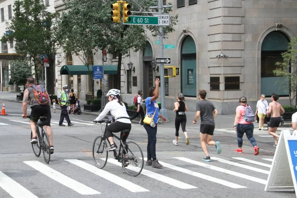 Summer Streets New York Geri Döndü Ağustos 2021 New York — Stok fotoğraf