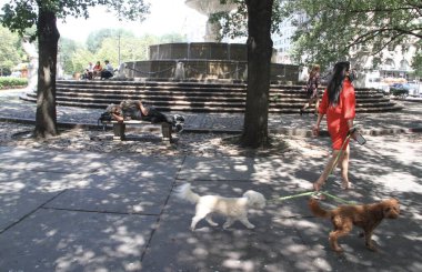 New York, ABD: Hava tahminlerine göre, New York City iki gün süren bunaltıcı sıcaklıkla karşı karşıya, bu da 90 