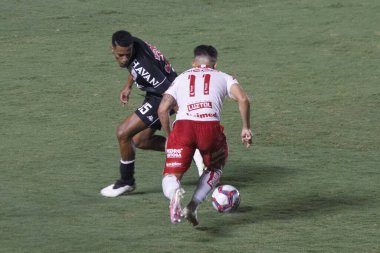  Brezilya Futbol Şampiyonası İkinci Ligi Vasco da Gama ve Vila Nova. 10 Ağustos 2021, Rio de Janeiro, Brezilya: Vasco da Gama takımından Koç Lisca, Vasco da Gama ile Vila Nova arasında oynanan futbol maçı sırasında, 17. 