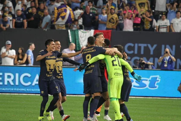 Viertelfinale Des Ligapokals 2021 Nycfc Gegen Pumas August 2021 Bronx — Stockfoto