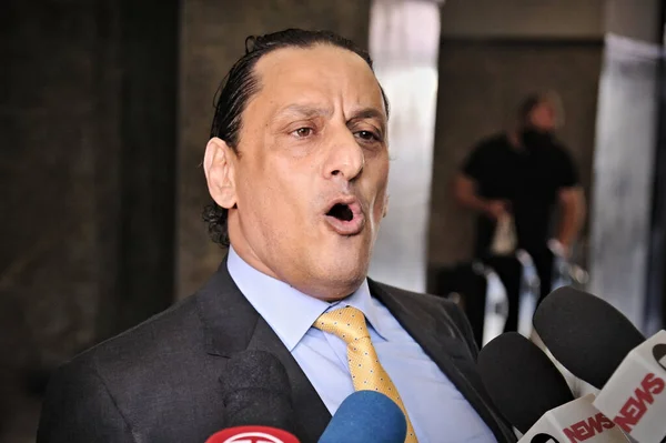 Advokat Frederick Wassef Som Representerade Familjen Bolsonaro Utredning Augusti 2021 — Stockfoto