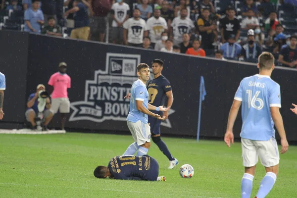 2021 Leagues Cup Quarter Finals Nycfc Pumas August 2021 Bronx — Stock Photo, Image