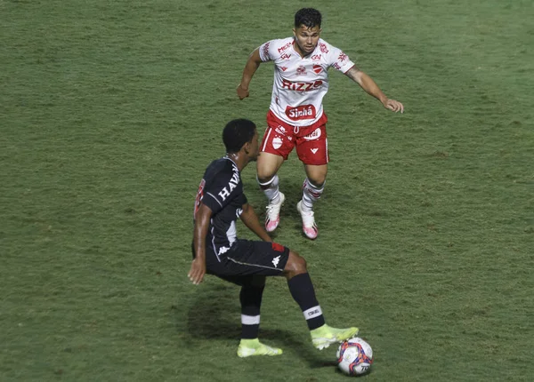 Campeonato Brasileño Fútbol Segunda División Vasco Gama Vila Nova Agosto — Foto de Stock