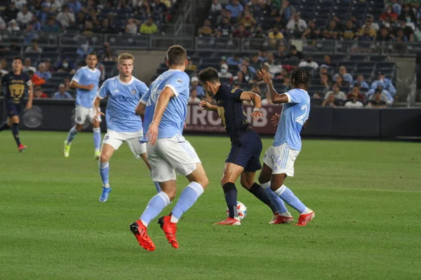 Viertelfinale Des Ligapokals 2021 Nycfc Gegen Pumas August 2021 Bronx — Stockfoto