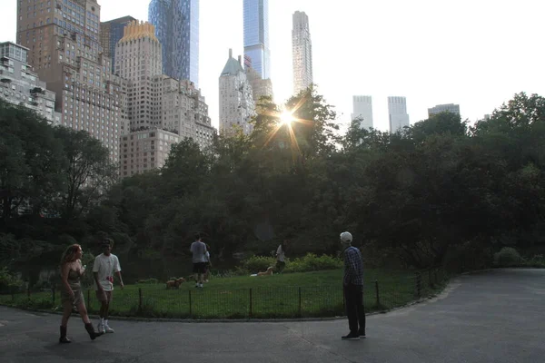 Agosto 2021 Nova York Eua Além Nova York Foi Atingido — Fotografia de Stock