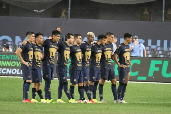 Четвертьфинал Кубка Лиги 2021 Nycfc Pumas Августа 2021 Года Бронкс — стоковое фото