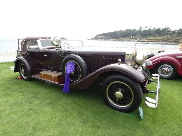 2021 Monterey Automotive Week Concours Elegance Trekt Een Prachtige Comeback — Stockfoto