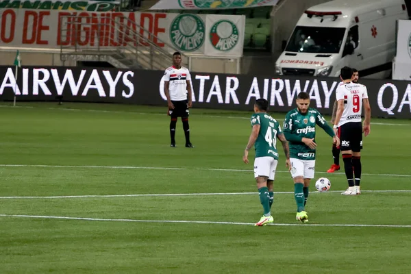 Copa Libertadores Palmeiras San Paolo Agosto 2021 San Paolo Brasile — Foto Stock