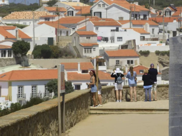 Agosto 2021 Sintra Portugal Sintra Azenhas Mar Costa Portugal Nesta — Fotografia de Stock