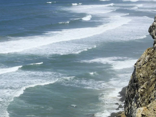 Blick Auf Azenhas Mar Küste Von Portugal August 2021 Sintra — Stockfoto