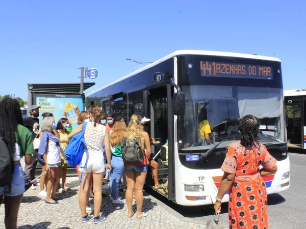 August 2021 Sintra Portugal Sintra Azenhas Mar Coast Portugal Monday — Stock Photo, Image