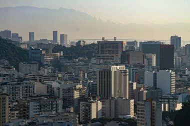 Rio de Janeiro 'daki yasadışı binaların yıkılması. 19 Ağustos 2021, Rio de Janeiro, Brezilya: Rio de Janeiro 'nun güney bölgesinde Morro dos Tabajaras, Botafogo' da düzensiz bir yapı yıkılıyor. 