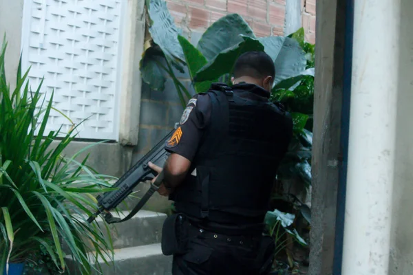 Demolition Illegal Constructions Rio Janeiro August 2021 Rio Janeiro Brazil — Stock Photo, Image