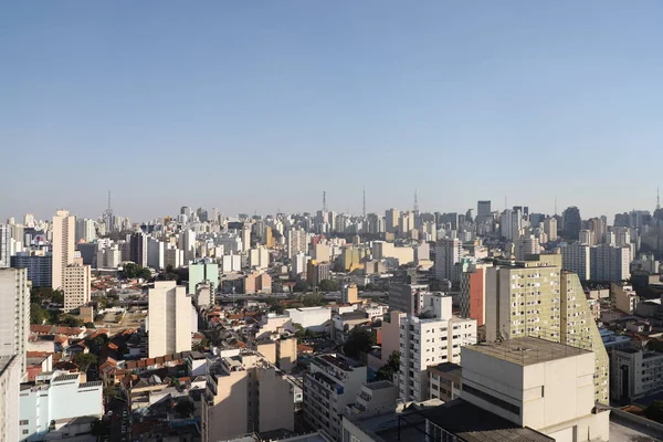 Tempo São Paulo Dias Calor Intenso Mesmo Inverno Agosto 2021 — Fotografia de Stock