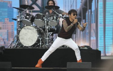 Central Park 'taki mezuniyet konseri. 21 Ağustos 2021, New York, ABD: The We LoVE NYC: New York 'taki büyük Central Park çimlerinde düzenlenen eve dönüş konseri