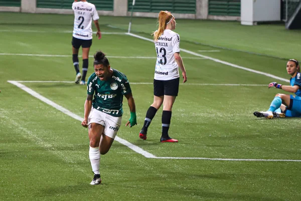 Campeonato Brasileiro Futebol Feminino Palmeiras Gremio Agosto 2021 São Paulo — Fotografia de Stock