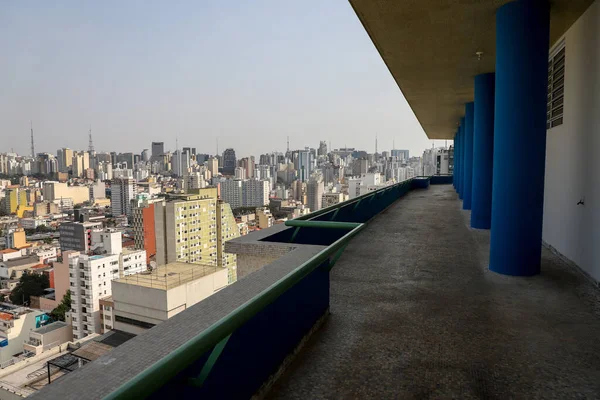 Tempo São Paulo Agosto 2021 São Paulo Brasil Sol Calor — Fotografia de Stock