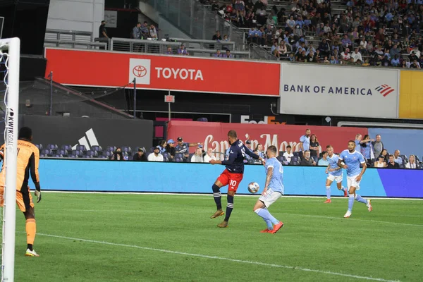 Major League Soccer Pomiędzy Nycfc New England Sierpnia 2021 Bronx — Zdjęcie stockowe