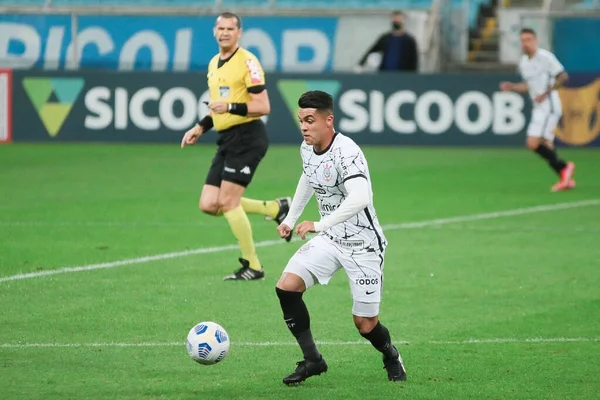 Brazilian Soccer Championship Gremio End Corinthians August 2021 Porto Alegre — Stock Photo, Image