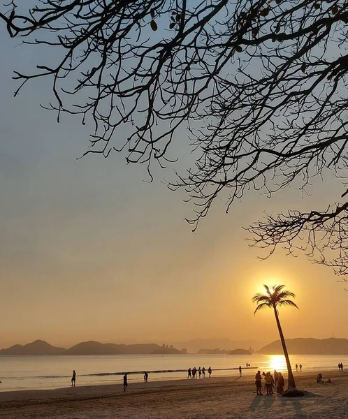 Météo Santos Sur Côte Sao Paulo Août 2021 Santos Sao — Photo