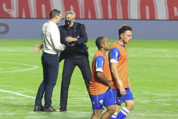 Copa Brasil São Paulo Fortaleza Agosto 2021 São Paulo Brasil — Fotografia de Stock