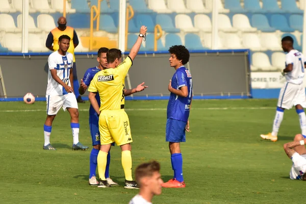 Campeonato Futebol Sub São Paulo Água Santa Santo Andre Jogo — Fotografia de Stock