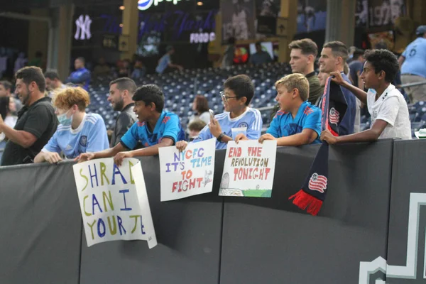 Major League Soccer Nycfc New England August 2021 Bronx New — Stock Photo, Image